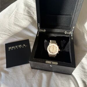 Women’s White BRERA Watch